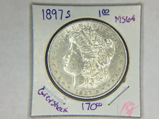 1897 S Morgan Dollar