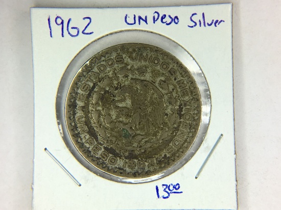 1962 Mexico Un Peso