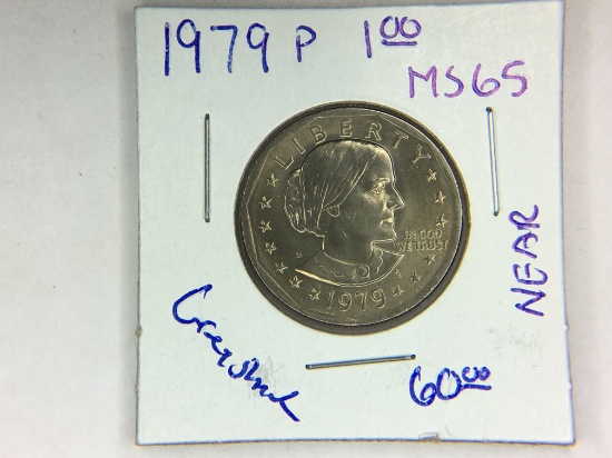 1979 P Susan B. Anthony Dollar