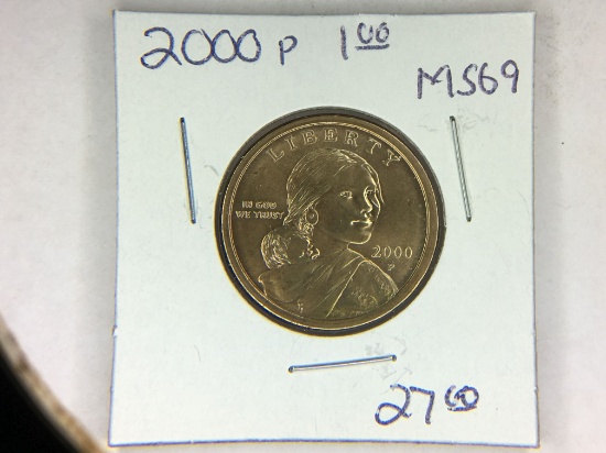 2000 P Sacagawea Dollar