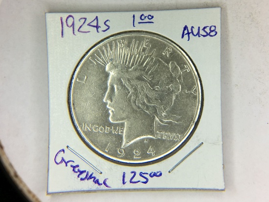 1924 S Peace Dollar