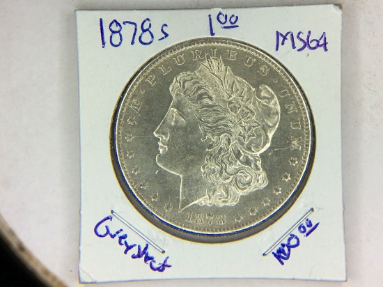 1878 S Morgan Dollar