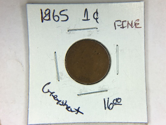 1865 Indian Head Cent
