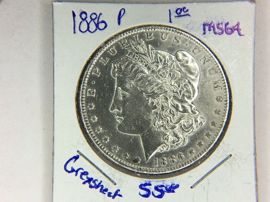 1886 Morgan Dollar