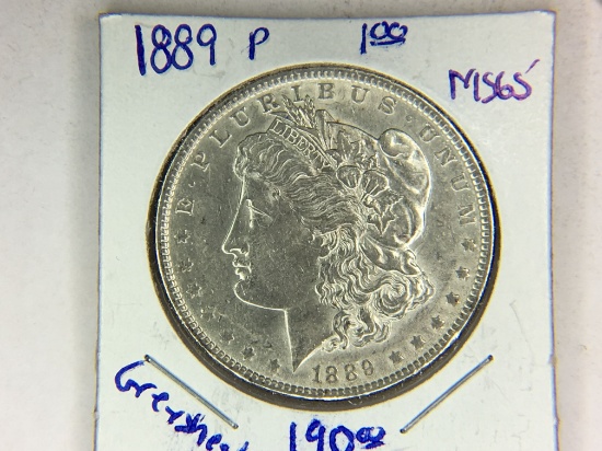 1889 Morgan Dollar