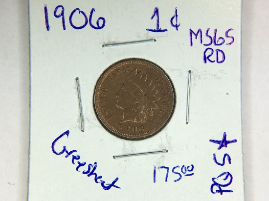 1906 Indian Head Cent