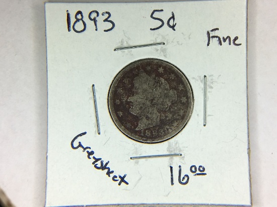 1893 Liberty Nickel