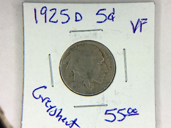 1925 D Buffalo Nickel
