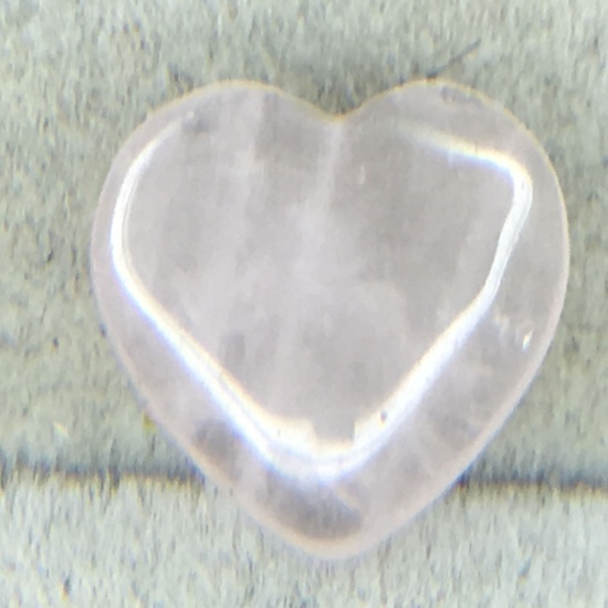 3.61 Carat Heart Shape Rose Quartz
