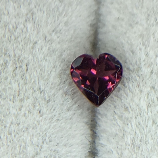 .29 Carat Heart Shape Ruby