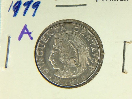 1979 Cincuenta Centavos Mexico