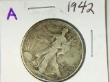 1942 Walking Liberty 1/2 Dollar