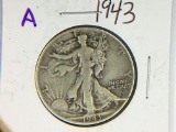 1843 Walking Liberty 1/2 Dollar