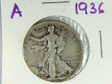 1936 Walking Liberty 1/2 Dollar