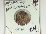 Old Ship Wreck Coin