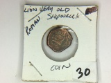 Old Ship Wreck Coin With Lion