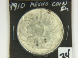 1910 Mexico Coin