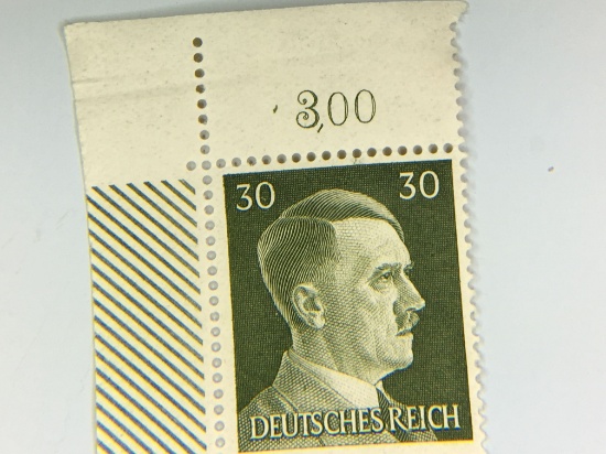 World War Ii Hitler 30 Pfennig Stamp