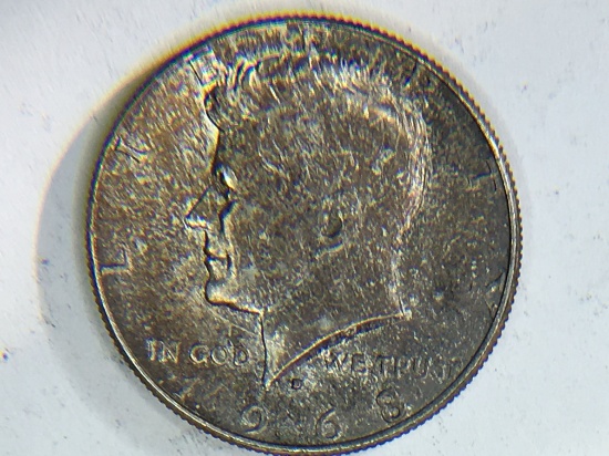 1968 D Kennedy Half Dollar