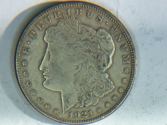 1921 S Morgan Dollar