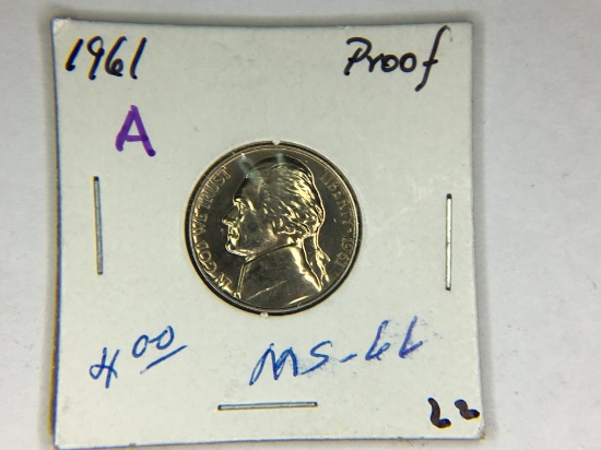 1961 Jefferson Nickel