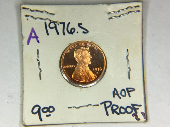 1976 S Lincoln Cent