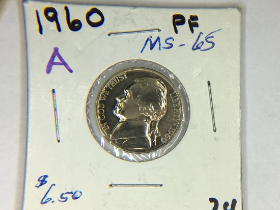 1960 Jefferson Nickel