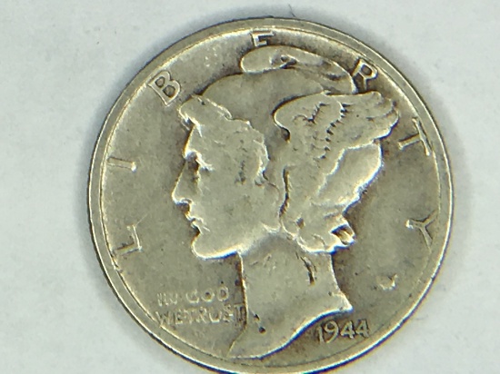 1944 Mercury Dime