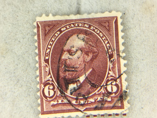 1894 Six Cent Garfield Stamp Number 256 Scott