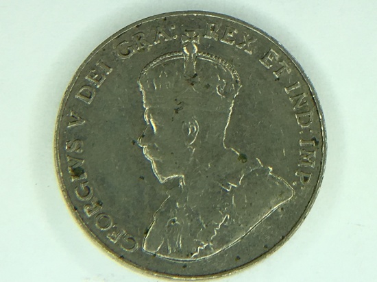 1933 Canadian Five Cent Piece