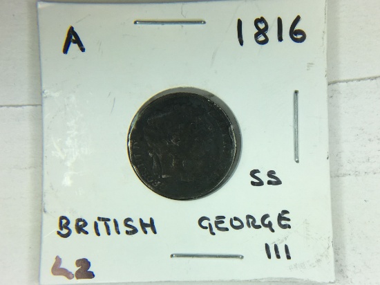 1816 British Sterling George Iii