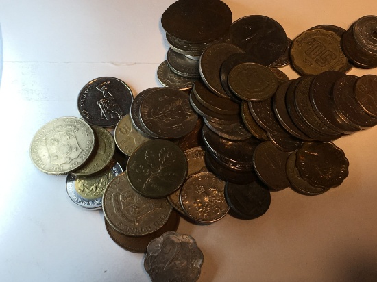 (61) Mixed Foreign Coins
