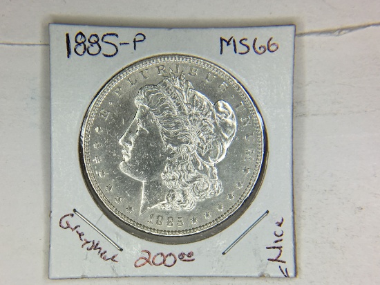 1885 P Morgan Dollar