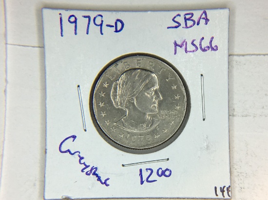 1979 D Susan B. Anthony Dollar