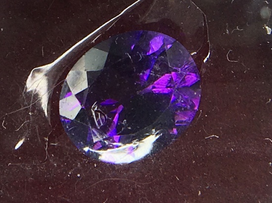 2.95 Carat Oval Cut Amethysts