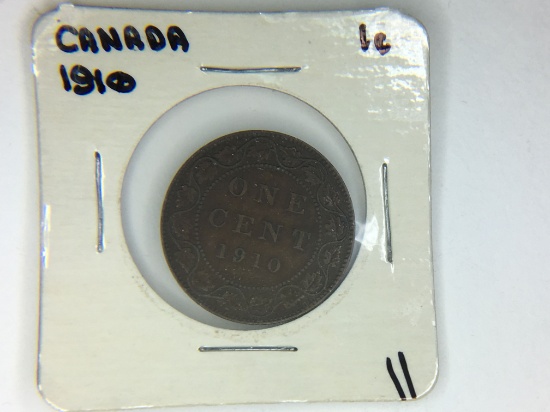 1910 1 Cent Canada