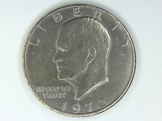 1972 D Eisenhower Dollar