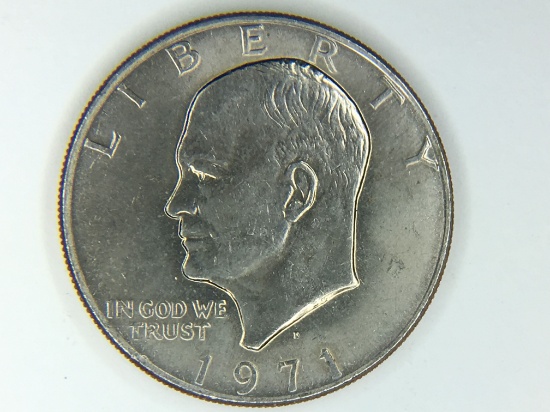 1971 D Eisenhower Dollar