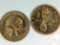 (2) President & First Lady Tokens