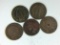 (5) Indian Head Cent
