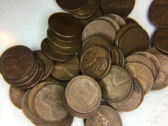 (60) Unsearched Wheat Cent