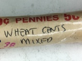 Unsearched Roll Of Wheat Cents