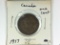 1917 Canada One Cent