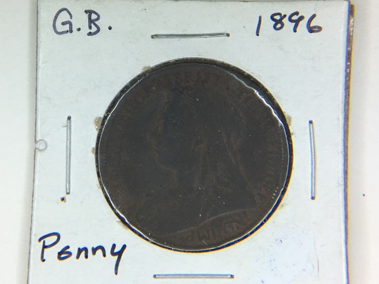 1896 Great Britian Penny