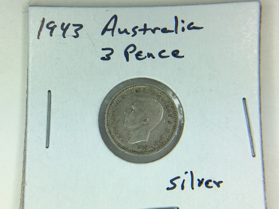 1943 Australia 3 Pence