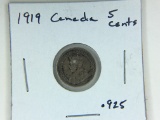 1919 Canada 5 Cent