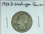 1939 – D Washington Quarter
