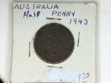 1943 Australia 1/2 Penny