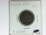 1961 Russia 3 Kopaks