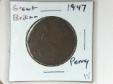 1947 Great Britian Penny